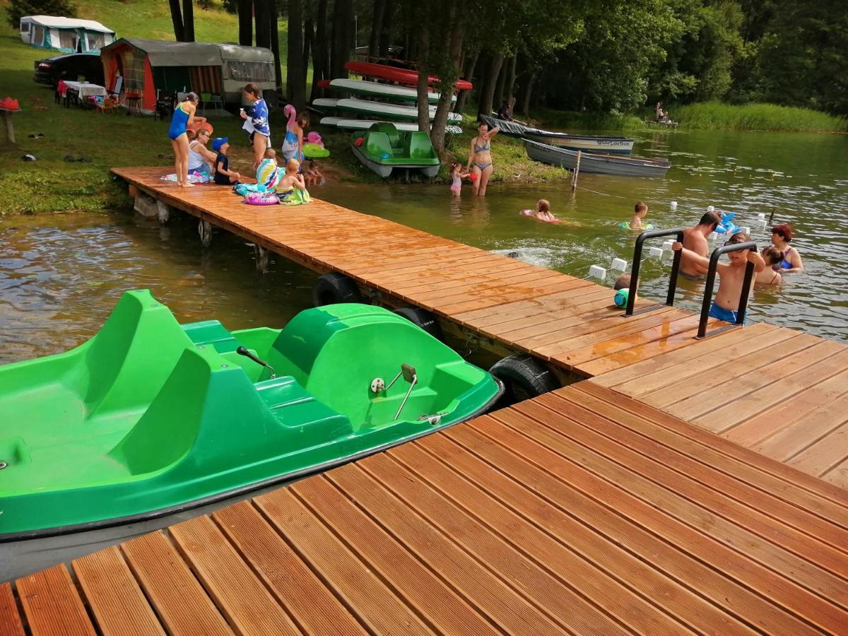 Dom Na Mazurach Nad Jeziorem Bialym Zakatek Zacisze Ferienhaus
